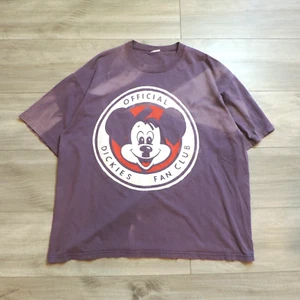 1990s The Dickies Fan Club Mickey Mouse Parody Vintage Punk Band Rock T-Shirt XL - Picture 1 of 8