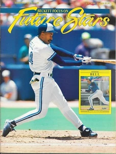 BECKETT FOCUS ON FUTURE STARS #5 (Sept. 1991) DEREK BELL Cover; Ivan Rodrguez - Picture 1 of 9