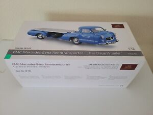 CMC M-143 Mercedes Benz Renntransporter "Das blaue wunder"  1:18 I 1954/55