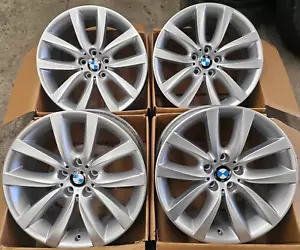 19" Genuine BMW 5 Series F10 F11 Style 331 Oem Wheels- 19X8.5/9 5/120 33P - Picture 1 of 8
