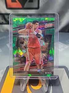 2024 PANINI THE NATIONAL VIP YAO MING GREEN ICE /99 HOUSTON ROCKETS - Picture 1 of 3
