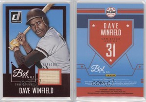 2016 Panini Donruss Bat Kings Red /199 Dave Winfield #BK-DW HOF