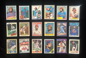 ~~ 18-card set of late Hall of Famer Bruce Sutter ~~ - Picture 1 of 2