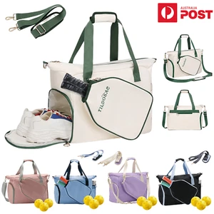 Pickleball Bag Portable Racquet Paddle Carrying Handbag Large Lightweight Sports - Picture 1 of 29