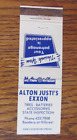 Alton Justi's Exxon Gas Station Matchbook Cover: San Antonio, Texas Matchcover B