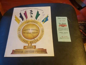 15 de junio de 1969 Langhorne International Speedway 150 millas programa de campeonato - Imagen 1 de 5