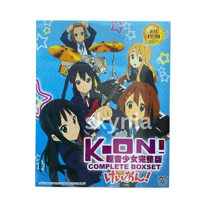 K-ON! Complete Boxset Season 1+2 (VOL 1-36)+Movie +5 OVA Eng Sub DVD Japan Anime - Image 1 of 4