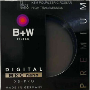 B+W CPL 49mm_82mm KSM Digital XS-PRO MRC Nano Haze Filter Polarizer/Polarizing 