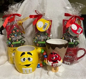Lot of 5 M&M coffee cups/mugs, 3 unopened - Picture 1 of 12
