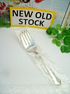 Вилка сервировочная холодное мясо посеребренная Reed & Barton DRESDEN ROSE 1953 - Изображение 1 из 4