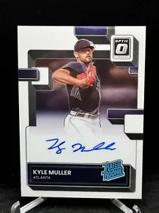 2022 Donruss Optic #RRS-KM Kyle Muller Rated Rookie Signatures Auto - Picture 1 of 2