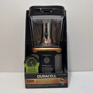 New Duracell 3000 Lumen Rechargeable Lantern – Solar, USB, Qi, D Battery Ready - Picture 1 of 7