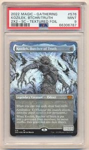 2022 MAGIC GATHERING KOZILEK BUTCHER OF TRUTH 2X2 TEXTURED FOIL #576 PSA 9 - Picture 1 of 2