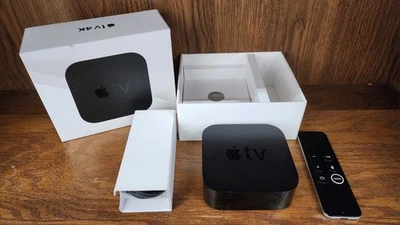 Apple TV 4K 32GB MQD22LL/A HDR WiFi A1842 con control remoto Siri - Completo en caja Foto 1 de 4
