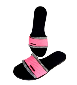 Havaianas Premium Black Slides Sandals EUR 39-40  US SZ 9-10 Comfort Casual - Picture 1 of 9