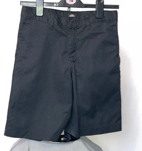 Dickies Kids Black Shorts. Size W-26”. Excellent Condition. - Picture 1 of 5