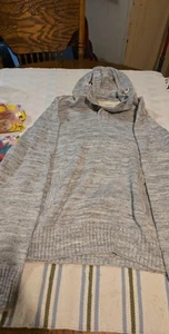Nuovo maglione uomo L.O.G.G H&M Henley felpa con cappuccio coulisse canguro tasca maglia taglia M - Foto 1 di 3