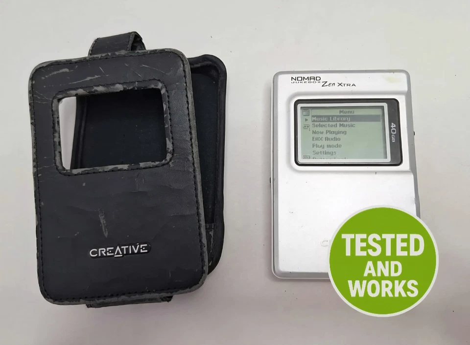 Creative Labs Nomad Jukebox Zen Xtra 40 GB DAP-HD0011 Foto 1 de 4