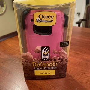 New Otterbox Defender Series Case For HTC One M9 Pink 77-51127 - Picture 1 of 6