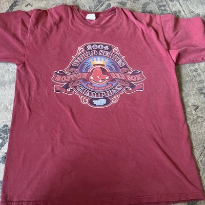2004 Boston Red Sox World Series Champions T Shirt - Image 1 of 4