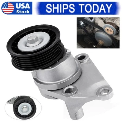Tensor de cinto 38158 12609719 com polia para Cadillac GMC Savana 1500 6.0L 5.3L - Imagem 1 de 4