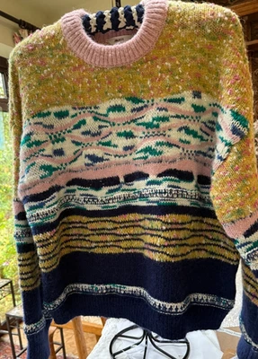 Vintage Chunky-Knit Jumper (L) - Image 1 of 4