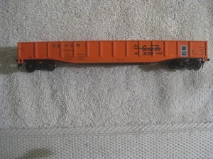 NEW HO Scale Con-Cor 54' Mill Gondola Kit D&RGW Rio Grande Assembled - Picture 1 of 8