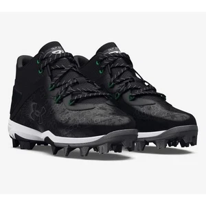 Under Armor Harper 8 Mid RM Toddler Kids Size 11 - Baseball Cleat - Picture 1 of 7