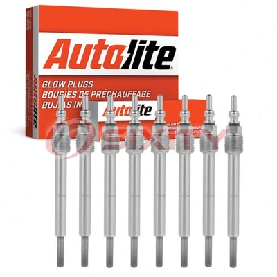 Velas de incandescência diesel Autolite 8 peças para 2008-2010 Ford F-250 Super Duty ignição hc - Imagem 1 de 4