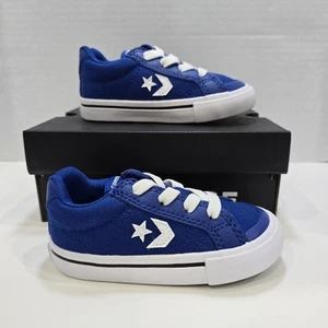 Converse Sport Casual Ox Blue/White Infant Size 6 New In Box! - Picture 1 of 14