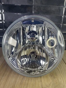 Faro halógeno doble OEM97-23 Harley Touring Softail 7" - Imagen 1 de 5
