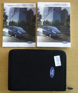 GENUINE FORD TRANSIT TOURNEO CUSTOM 2012-2018 OWNERS MANUAL HANDBOOK F-657 - Picture 1 of 9