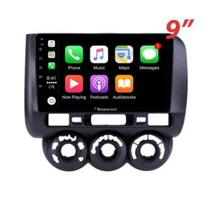 9" Wireless CarPlay Android Auto Nakamichi BT Radio For Honda Jazz 2002-2008 - Picture 1 of 3