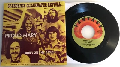 Creedence Clearwater Revival / Proud Mary / 2009 45 & PS / Mint - Image 1 of 4
