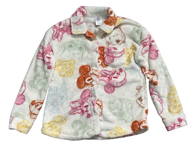 Disney 100 Niños Minnie Stitch Nemo Polar Botón Delantero Chaqueta XL (14/16) Foto 1 de 4