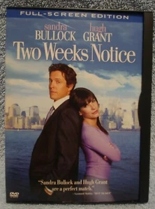 Two Weeks Notice DVD - Fullscreen - Imagen 1 de 3