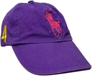 NWT NEW Polo Ralph Lauren Big Pony Women's Baseball Cap Hat Purple - Picture 1 of 2