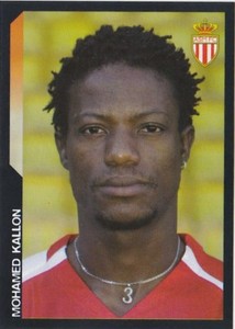 PANINI FOOTBALL SUPER FOOTBALL 2005 2006 MONACO MOHAMED KALLON