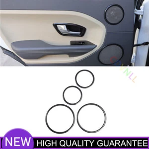 Fit For Range Rover Evoque 2015-2018 Carbon Fiber Inner Door Speaker Decor Cover - Bild 1 von 8