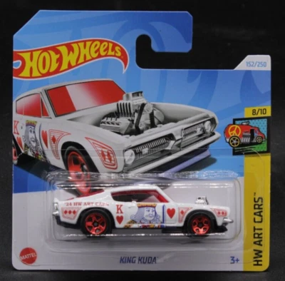 Hot Wheels King Kuda 152/250 HW Art Cars 8/10 Auto 1:64 2024 - Immagine 1 di 2