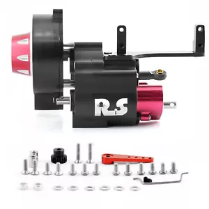 2 Speed Shiftable Transmission Gearbox For Axial SCX10 &SCX10 II III 1/10 RC Car - Picture 1 of 8