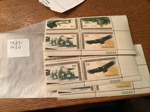 US Stamp Scott # 1427-1430 Mint Plate Block MNH - See Description - Picture 1 of 1