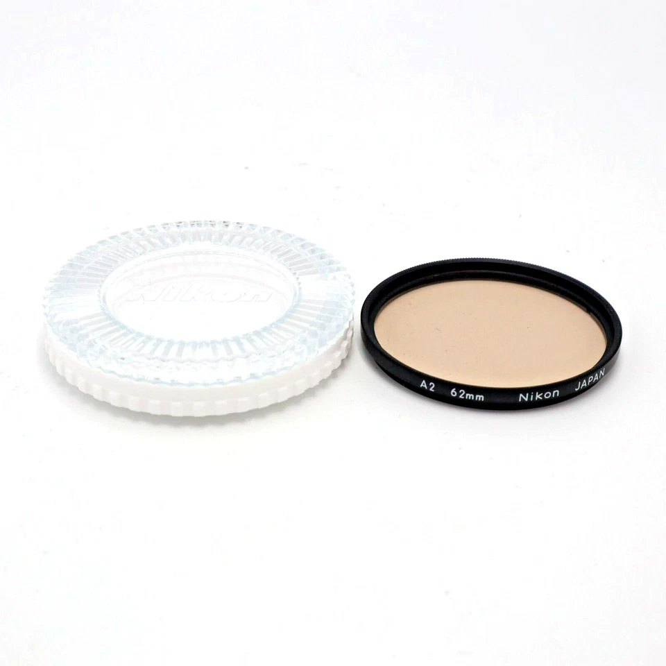 NIKON 62mm A2 WARMING Lens Filter w/Case. Genuine Nikon brand - #1 - 401 - Image 1 of 1