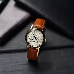 Pobeda - Freundschaft 70er Jahre seltene Vintage sowjetische Herrenuhr, mechanisch, UdSSR - Bild 1 von 4