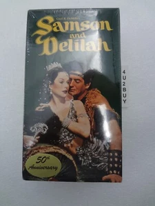 Samson and Delilah - VHS 2002 2-Tape Set - Foto 1 di 9