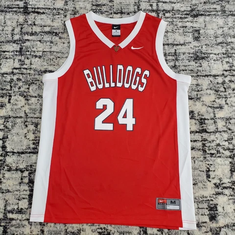 Nike Fresno State Bulldogs Basketball Jersey #24 Paul George M Red Team Sports Cover