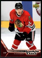2005-06 Upper Deck Rookie Class Box Set Rene Bourque Rookie Chicago Blackhawks