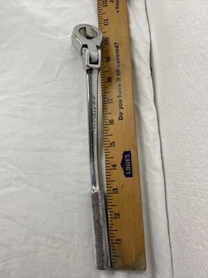 S-K 3/8" accionamiento mango doblado cabeza flexible trinquete mango moleteado 3770 EE. UU. Foto 1 de 4