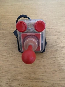 🕹️ Competition Pro Joystick 🕹️ RED CLEAR 🕹️ FREE STAND🕹️ - Afbeelding 1 van 6