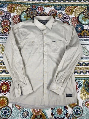 Soverign Code Military Mens Button Up Long Sleeve Shirt Sz XL Ivory Dress Shirt - Image 1 of 4